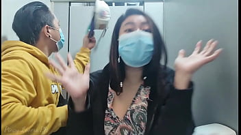 Filipina Forbidden Fuck In Unisex Toilet