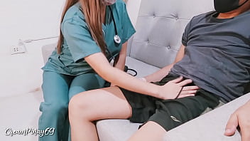 Pinay Nurse Fucked By Patient And Injected With Cum