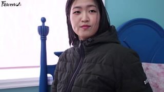 Voluptuous Korean Babe Roleplays As Your Slutty Girlfriend In Sinful Black Stockings