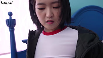 Voluptuous Korean Babe In Black Stockings Craves Your Cock