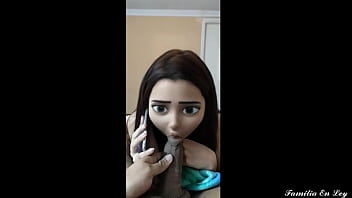 My Horny Sister-in-law Sucks My Cock While She’s On The Phone With Her Cuckold Husband
