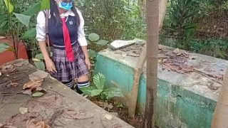 Cemetery Fuck: Pounding My Classmate In The Graveyard