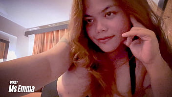 Sizzling Pinay Stepsister With Massive Melons Fingering Her Dripping Cunt On Camera