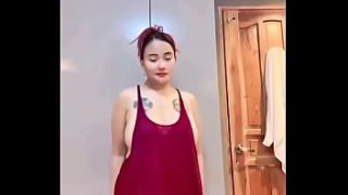 Voluptuous Filipina Shaking Her Massive Tits In A Wild Dance