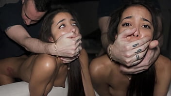 Filipina Teen Slammed Hard By Two Cocks