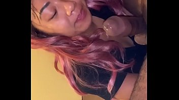 Filipina Pinky Gagging On A Massive Black Cock And Getting Pounded From Behind