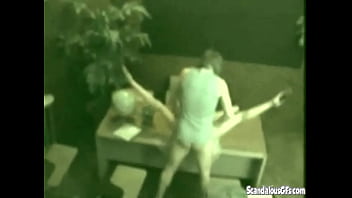 Desk Slut Spreads For The Boss’s Cock