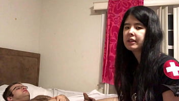 Filthy Asian Slut Doctor Alexandria Wu Gets Her Pussy Pounded On Emergency Room Call