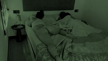 Hidden Camera Captures Step-sibling’s Secret Solo Act In Shared Bed.