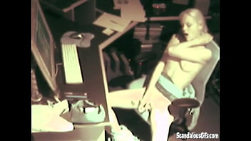 Solo Spy Cam Slut Masturbates