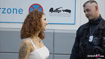 Public Fuck With A Cop – German Mara Martinez’s Risky Police Encounter