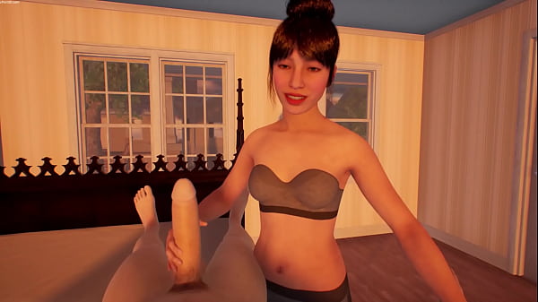 Filipina Teen Virtual Reality Handjob In 3d