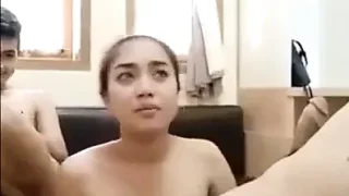 Filipina Gangbang